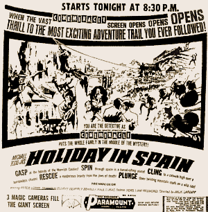 HOLIDAY IN SPAIN presented in Cinemiracle