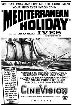 Mediterranean Holiday in CineVision MCS-70