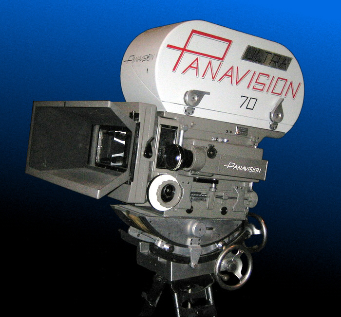 Ultra Panavision 70 camera courtesy of Roy H. Wagner ASC