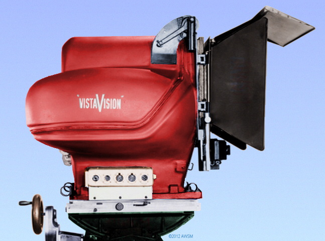 VistaVision Lazy 8 camera in red rubber blimp
