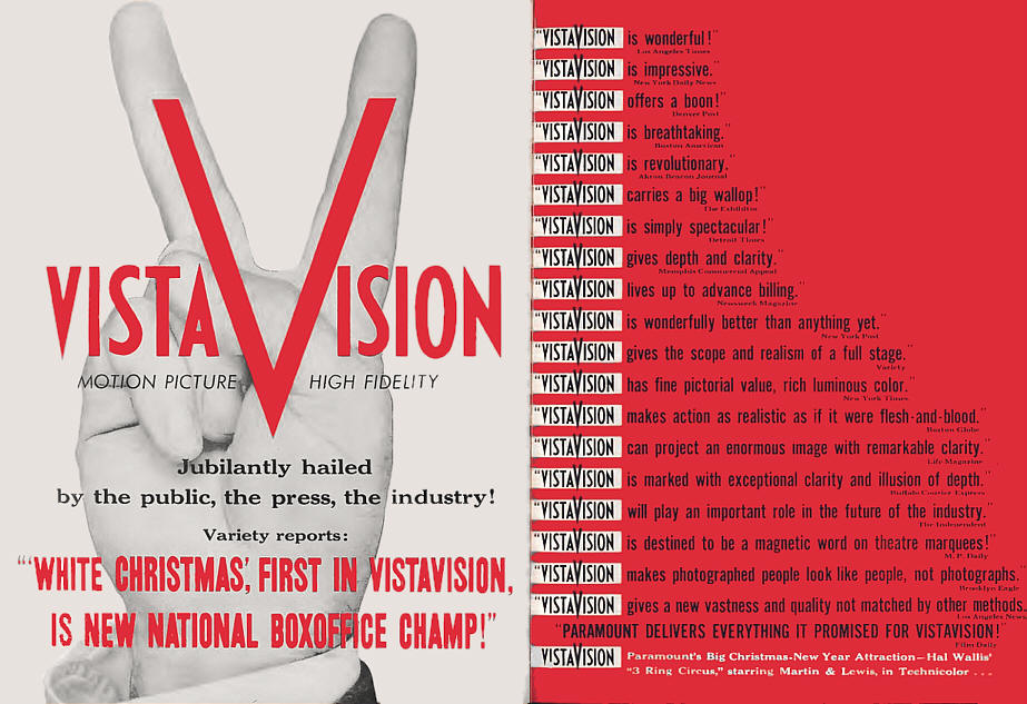 VistaVision Trade Ad